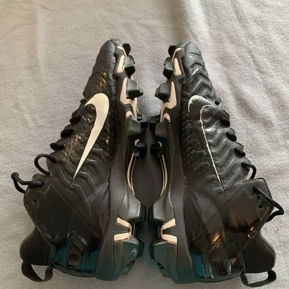 Nike Alpha Baseball Cleats Black Size US 9 W UK 8 EUR 42.5 Good Practice Cleats